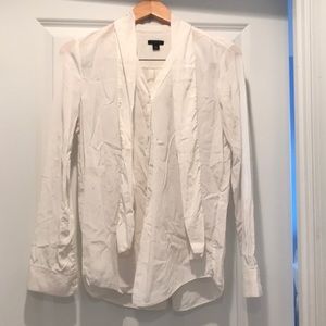 Ivory Silk Blouse